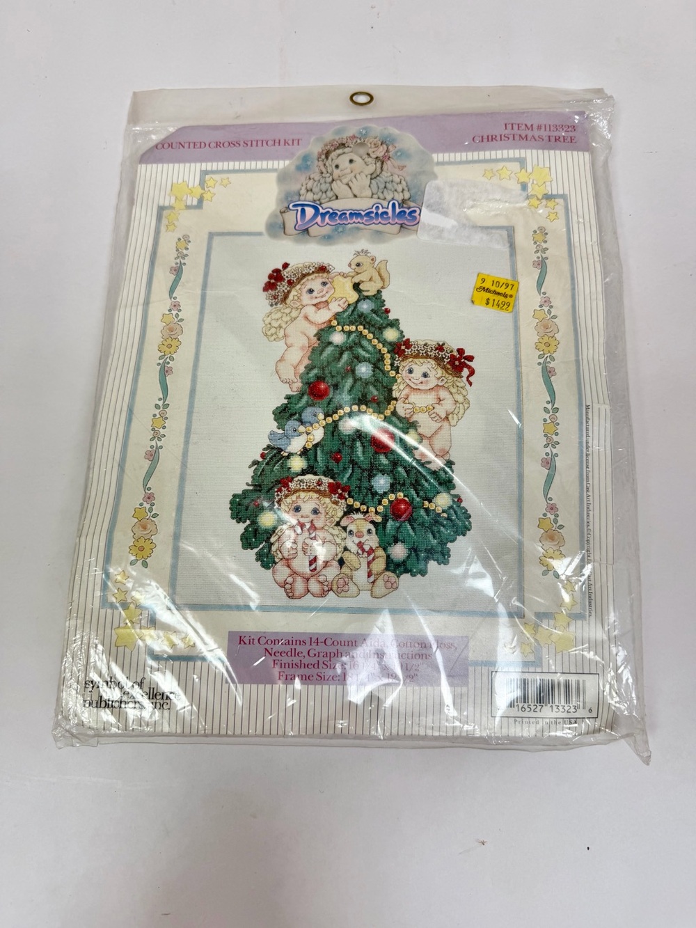 Vintage Dreamsicles Christmas Tree Counted Cross Stitch Kit (#113323)